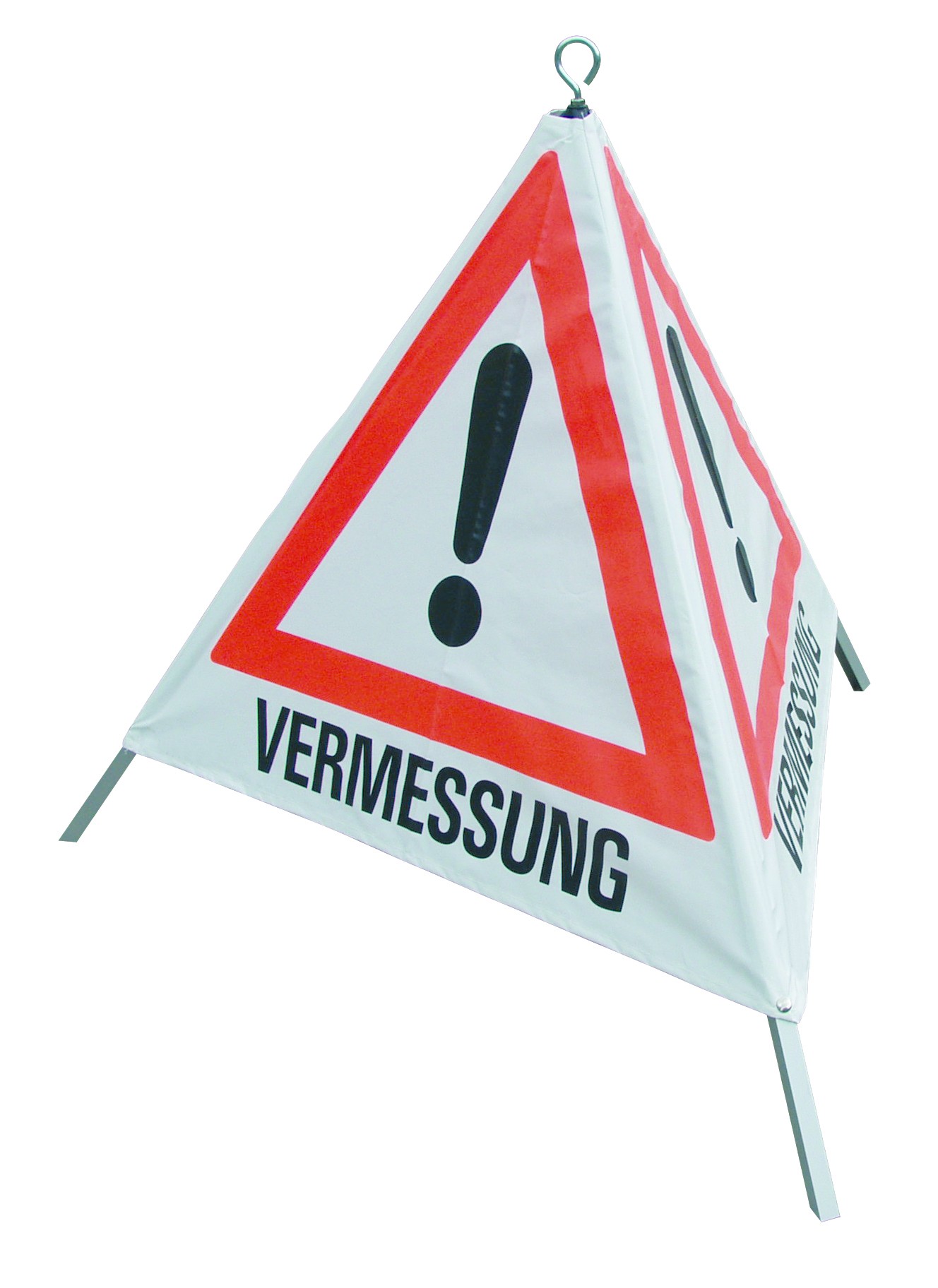 Warnpyramide 70 cm Gefahrz/Verm.