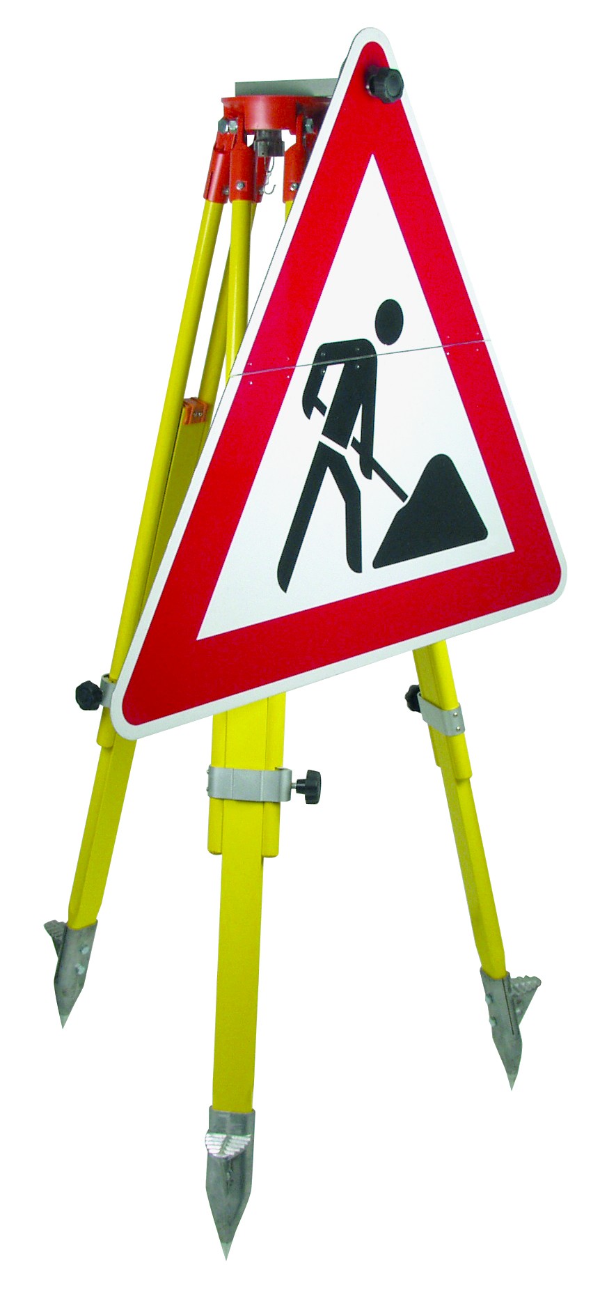 Warnschild Bauarbeiten einf.klappb.