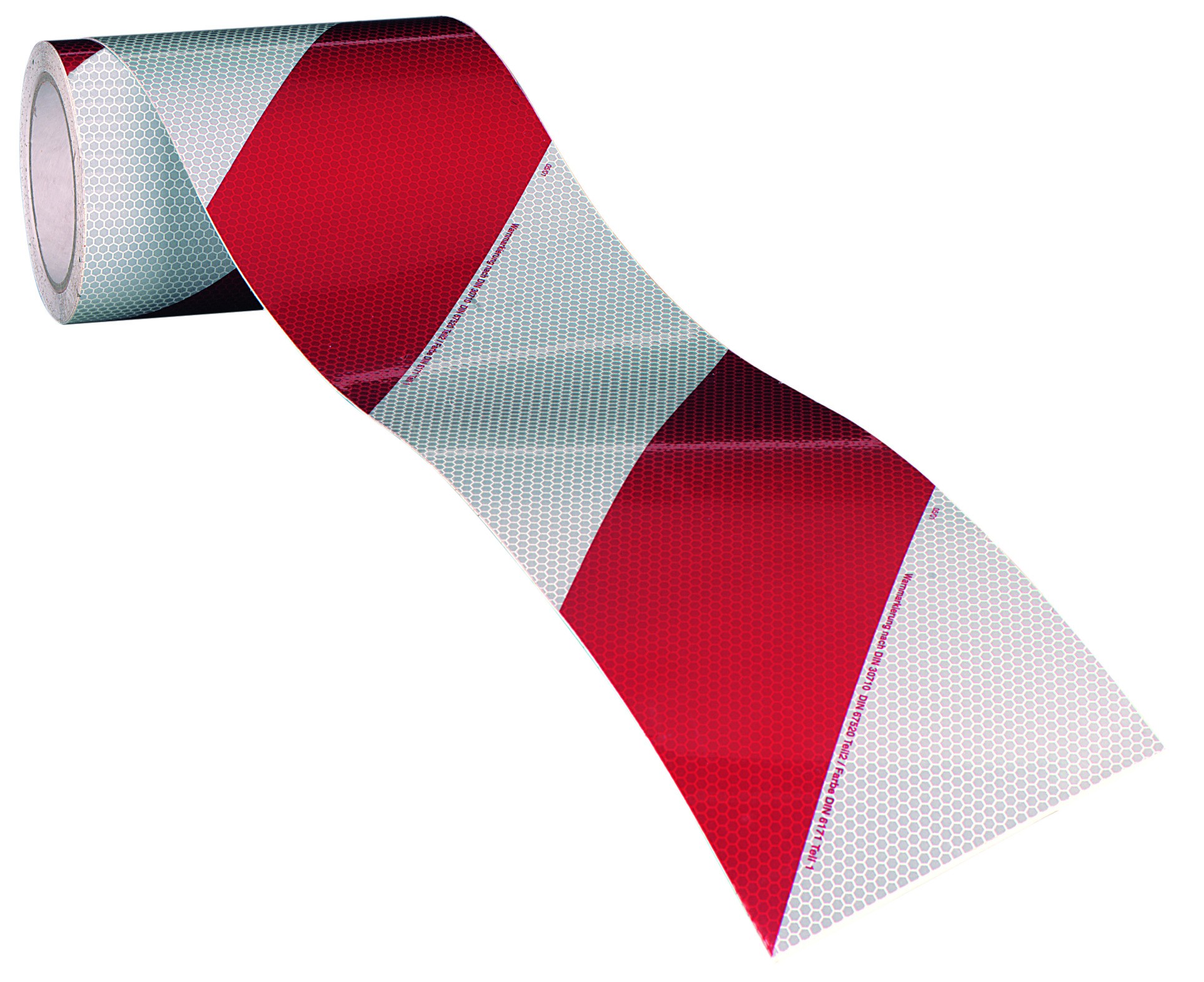 Warnmarkierungsfolie rechts