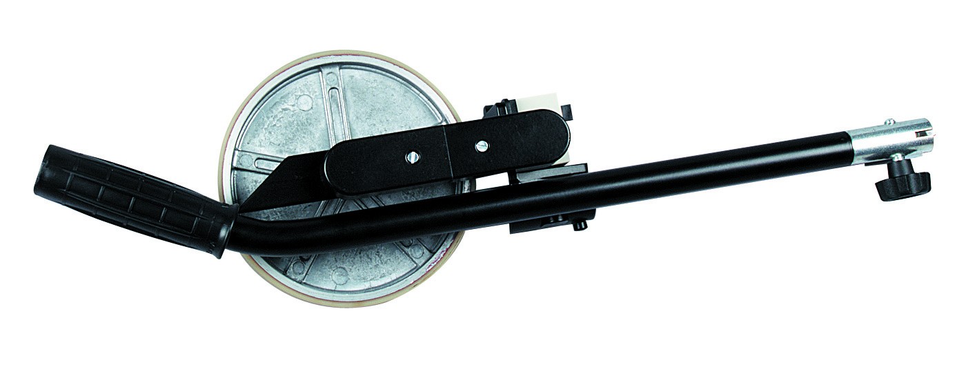 Messrad M5 mit Schienenführung