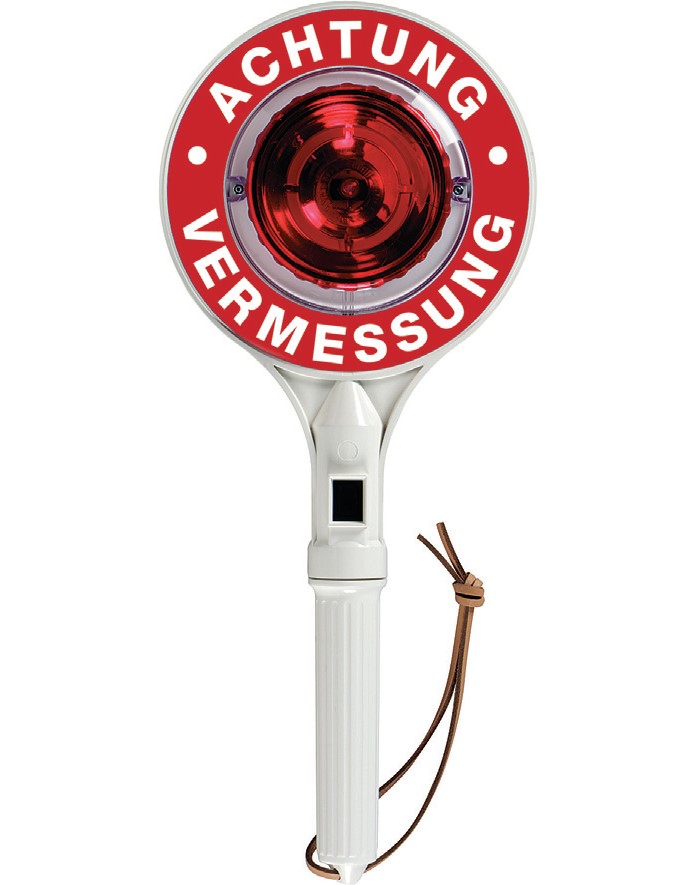 Anhaltestab / Polizeikelle / Winkerkelle 930ND-LED individuell bedruckbar