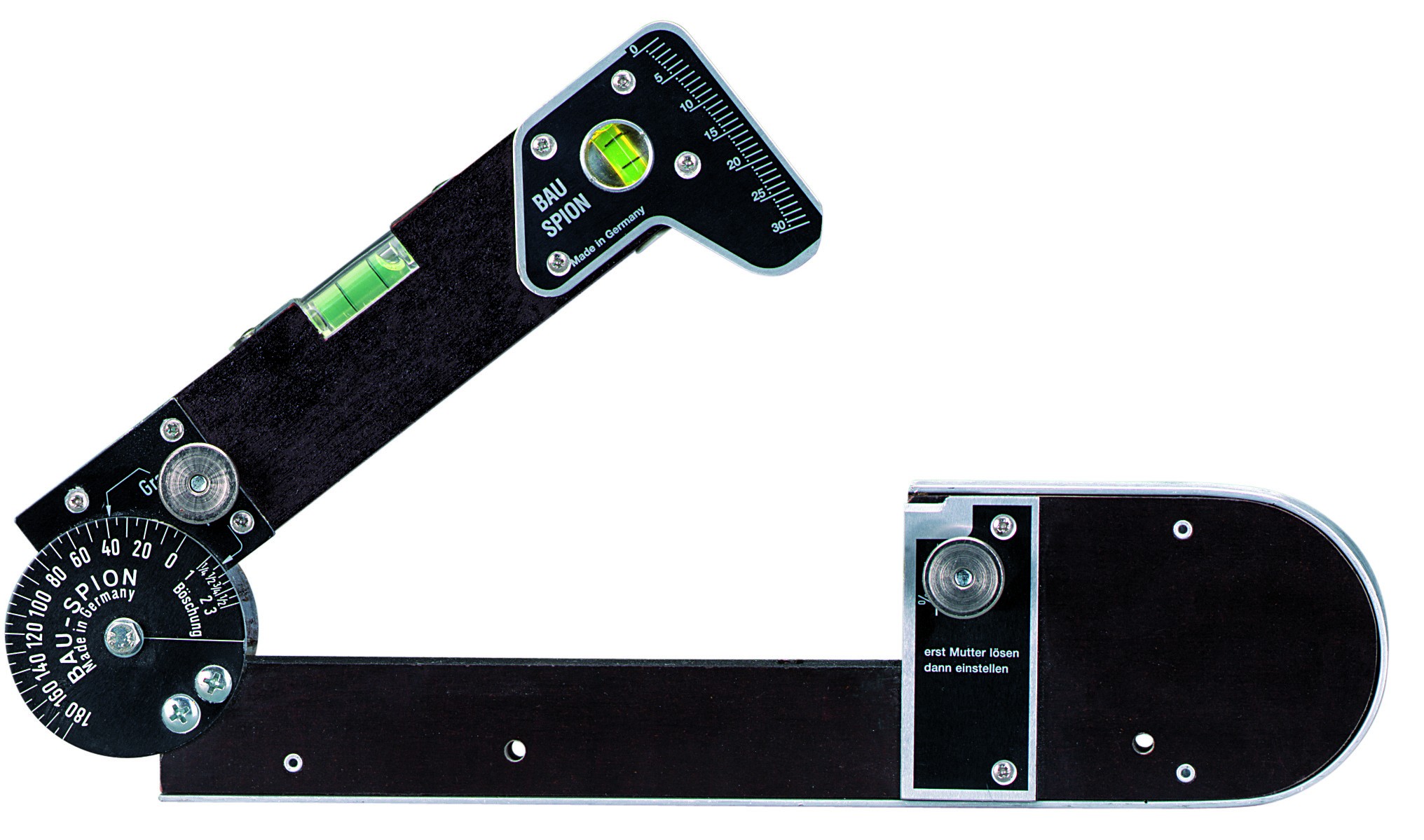 Neigungs- u. Winkelmesser 500 mm