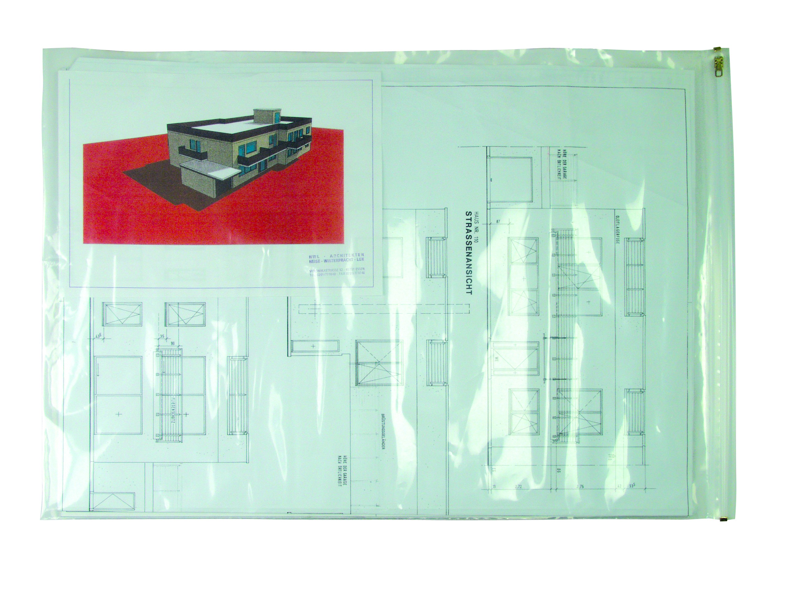 Planschutztaschen A2, 5 Stück